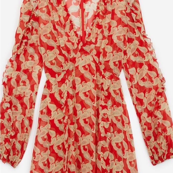 The Kooples Volute Printed Dress - Picture 4 of 11